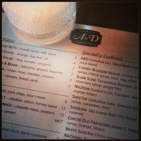 A&D Neighborhood Bar